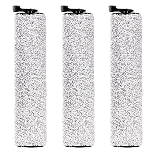 MIBUMIKI Replacement Brush Rollers for Tineco iFloor 3/Floor One S3/iFloor 2 (3-Pack, 0.6 lb) | High-Density Microfiber for Hard Floors thumbnail 1