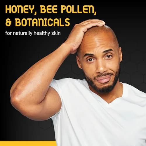 Bee Bald HEAL Aftershave Balm for Men 118ml (4 Fl Oz) | Soothes Razor Burn & Bumps thumbnail 4