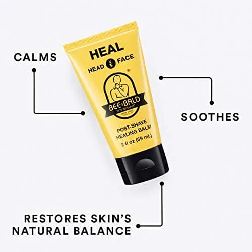 Bee Bald HEAL Aftershave Balm for Men | 177ml (6 fl oz) Pack of 3 thumbnail 7