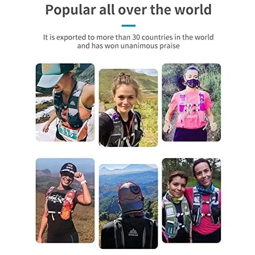 AONIJIE 5L Hydration Vest Pack Backpack | Lightweight & Breathable for Marathon Running thumbnail 9