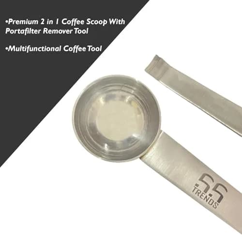 55 TRENDS Coffee Portafilter Basket Removal Tool Stainless Steel | Easy Filter Basket Removal (100 words) thumbnail 3