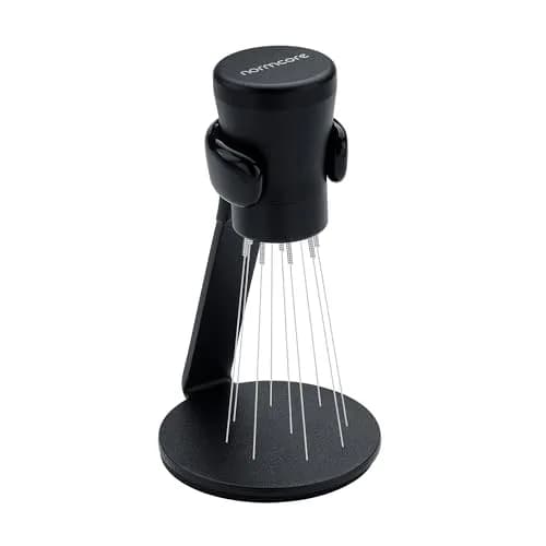 Normcore WDT Distribution Tool V2.1 with Stand - 0.23mm 8 Prong Espresso Distribution Tool - Magnetic Coffee Stirrer with 16 Extra Needles thumbnail 3