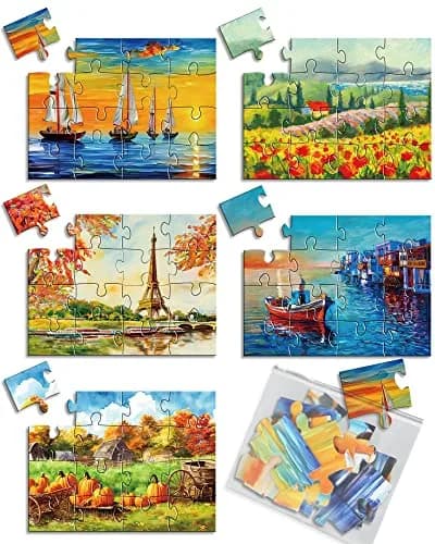 party greeting Large Jigsaw Puzzles for Elderly Dementia | Cognitive & Memory Activity thumbnail 1