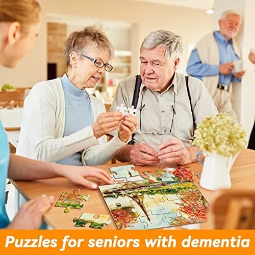 party greeting Large Jigsaw Puzzles for Elderly Dementia | Cognitive & Memory Activity thumbnail 6