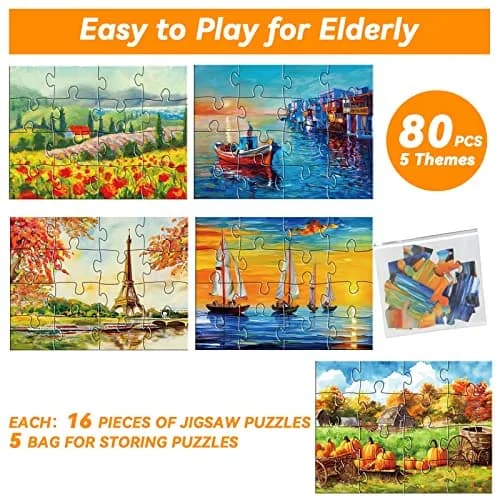 party greeting Large Jigsaw Puzzles for Elderly Dementia | Cognitive & Memory Activity thumbnail 2