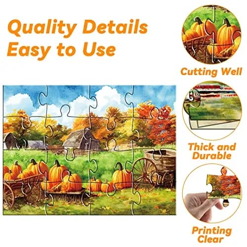 party greeting Large Jigsaw Puzzles for Elderly Dementia | Cognitive & Memory Activity thumbnail 3
