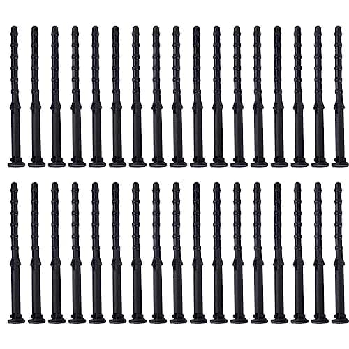 AUEAR 50 Pack Black Silicone Anti-Vibration Fan Mounts 65mm | Reduce PC Case Noise & Vibration thumbnail 1