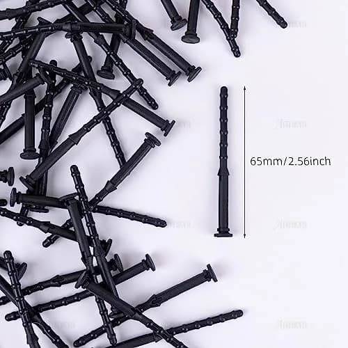 AUEAR 50 Pack Black Silicone Anti-Vibration Fan Mounts 65mm | Reduce PC Case Noise & Vibration thumbnail 4