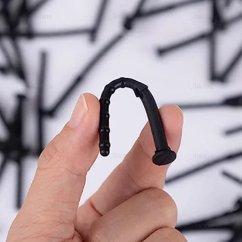 AUEAR 50 Pack Black Silicone Anti-Vibration Fan Mounts 65mm | Reduce PC Case Noise & Vibration thumbnail 5