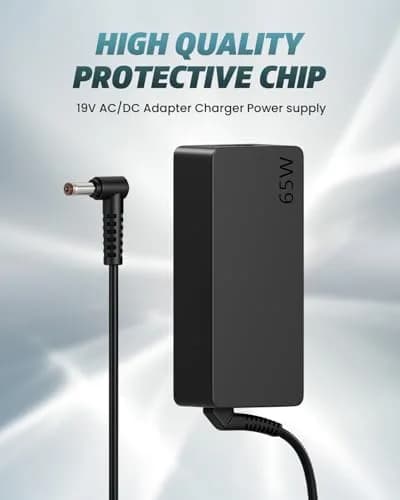 NOJIMU 65W AC Adapter 19V 3.42A 5.5x2.5mm Connector | Replacement Power Cord for Asus & HP Monitors thumbnail 5