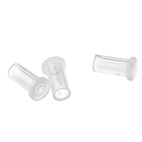Lind Kitchen Fiber Optic Dust Caps 100PCS | Transparent T-Shaped Connectors for Devices & Cables thumbnail 1