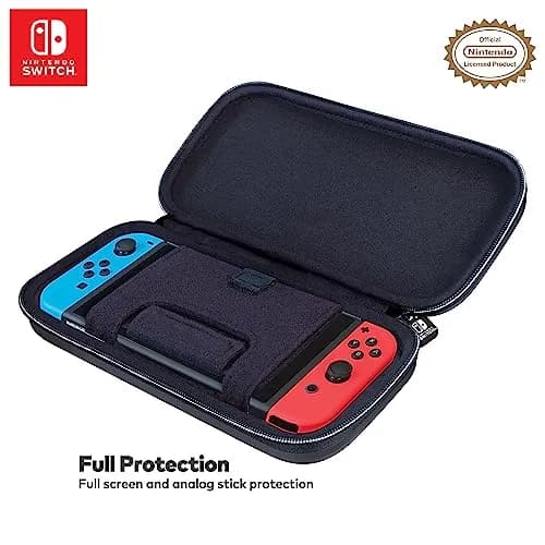 Game Traveler Deluxe Licensed Travel Case for Nintendo Switch OLED, Switch & Lite | Red Ballistic Nylon thumbnail 5