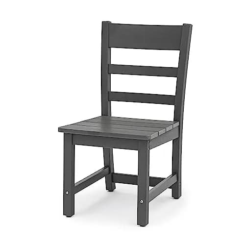 Cozyman Armless Outdoor Dining Chairs | All Weather Resistant HDPS Patio Chairs thumbnail 1