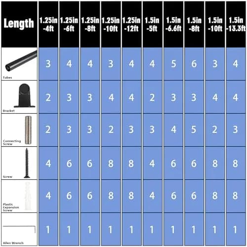 SDNBHT Industrial Stair Railing 1.22 m (4 ft) Black | Heavy Duty Aluminum Handrail for Indoor & Outdoor Steps thumbnail 7