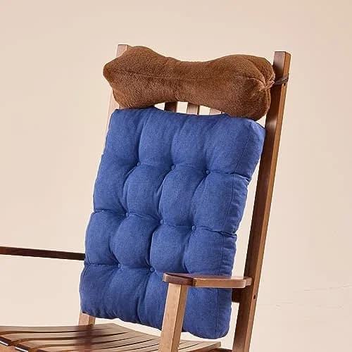 VCOMSOFT Bone Neck Pillow for Recliners & Sofas, XL 18"L x 7"D x 7"H, Brown | Adjustable Height & Lumbar Support thumbnail 6