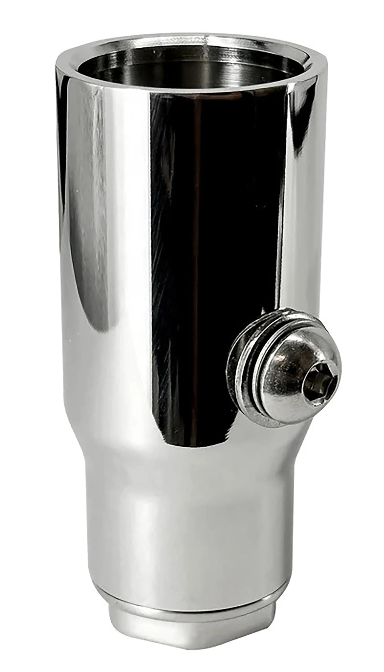 SEAVIEW 1"-14 Actuated Adapter for Starlink | Marine-Grade Stainless Steel, 3-5/8" Tall