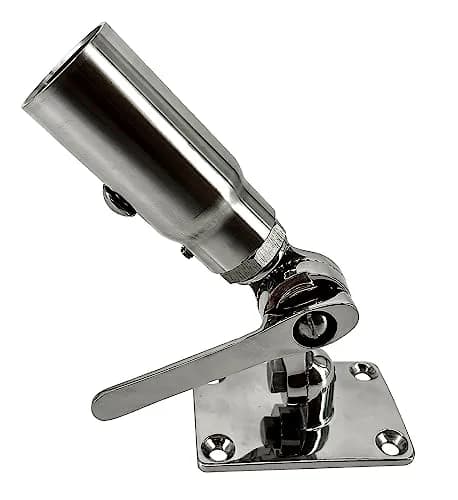 SEAVIEW 1"-14 Actuated Adapter Compatible with Starlink Standard & Enterprise | Marine-Grade Stainless Steel Adjustable Mount thumbnail 1