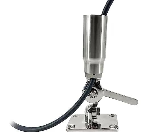 SEAVIEW 1"-14 Actuated Adapter Compatible with Starlink Standard & Enterprise | Marine-Grade Stainless Steel Adjustable Mount thumbnail 2