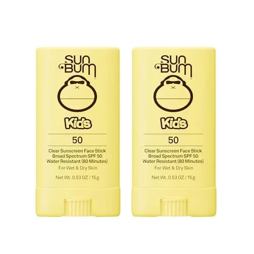 Sun Bum Kids SPF 50 Clear Sunscreen Face Stick 15ml (0.53 Fl Oz) | Hawaii 104 Act Compliant thumbnail 1