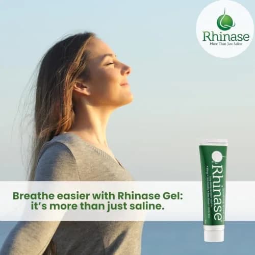 Rhinase Saline Nasal Gel 3 Pack | Nasal Dryness & Nosebleed Prevention (70-120 chars) thumbnail 6