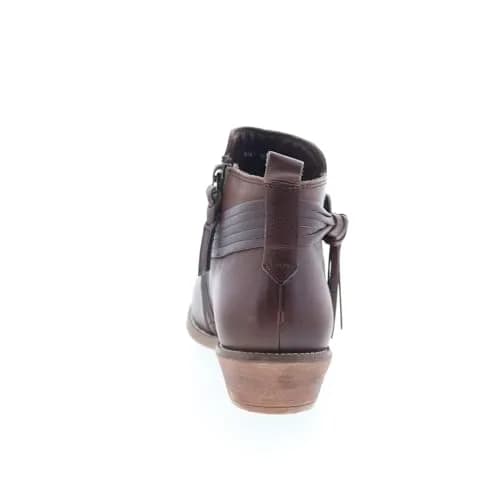SoftWalk Women's Reade Chelsea Boot | Casual Ankle Boot with Fringe & Cushioned Footbed (8 Wide) thumbnail 7