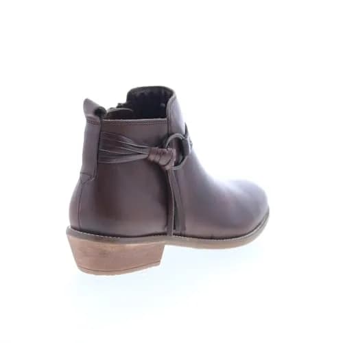 SoftWalk Women's Reade Chelsea Boot | Casual Ankle Boot with Fringe & Cushioned Footbed (8 Wide) thumbnail 8
