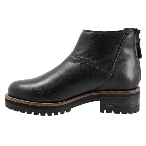 SoftWalk Elmhurst Women's Boot 9.5M | Leather Ankle Boot with Block Heel thumbnail 6
