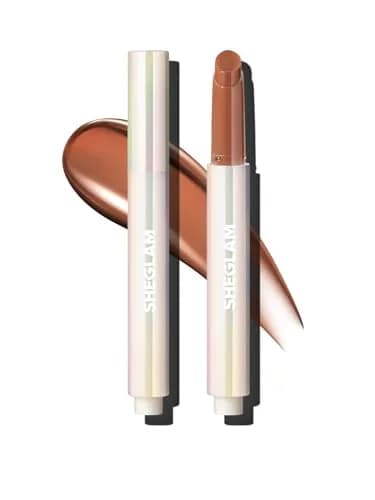 SHEGLAM PoutPerfect Moisturizing Solid Lip Gloss Lipstick - Mahogany Magic | Plumping Shine for Juicy Lips thumbnail 1
