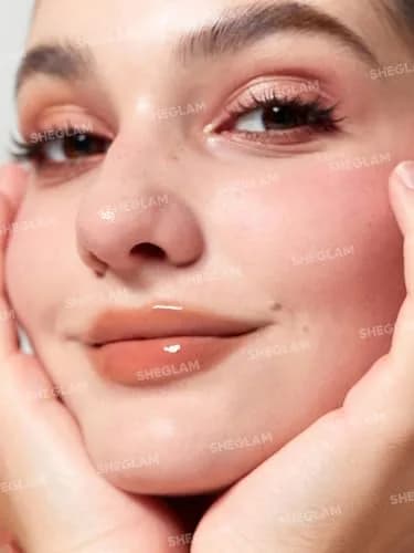 SHEGLAM PoutPerfect Moisturizing Solid Lip Gloss Stick with Coconut Oil, Walk on the Beach | High Shine, Non-Sticky, Plumping Effect thumbnail 2