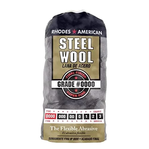 Homax #0000 Super Fine Steel Wool Pads (12 Count) | Howard Restor-A-Finish Golden Oak 8 oz thumbnail 2