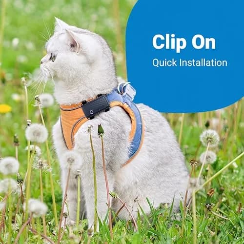 Tractive GPS Cat Mini Tracker Harness Attachment | Velcro Straps for Secure Cat Walks thumbnail 4
