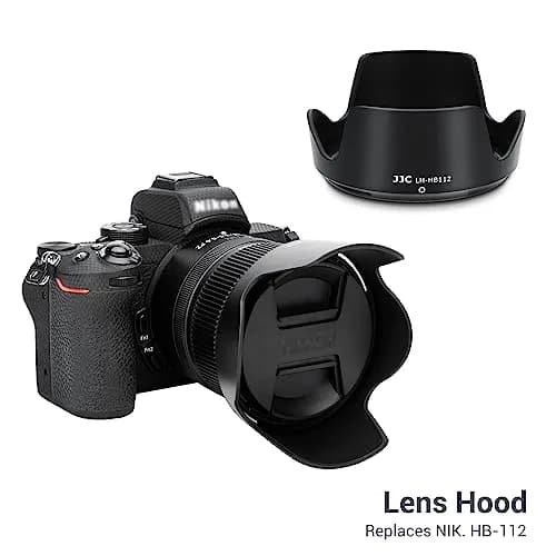 JJC Lens Hood for Nikon NIKKOR Z DX 12-28mm f/3.5-5.6 PZ VR Lens | Reversible Bayonet Mount Shade thumbnail 3