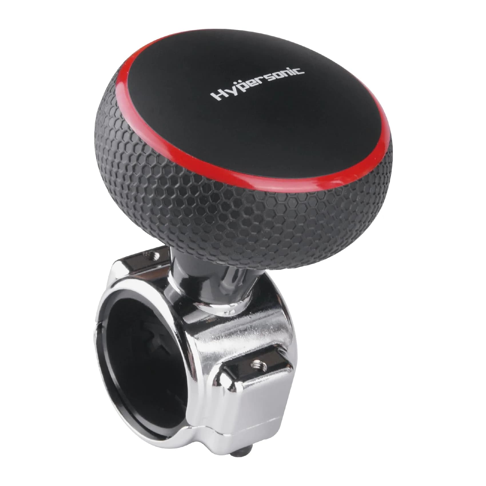 Hypersonic Large Steering Wheel Knob Spinners, Vehicle Steering Wheel Spinners Ball Durable Suicide Knob for Car, SUV, Trucks, Tractors, Boat (Red) | Effortless Control - main product image
