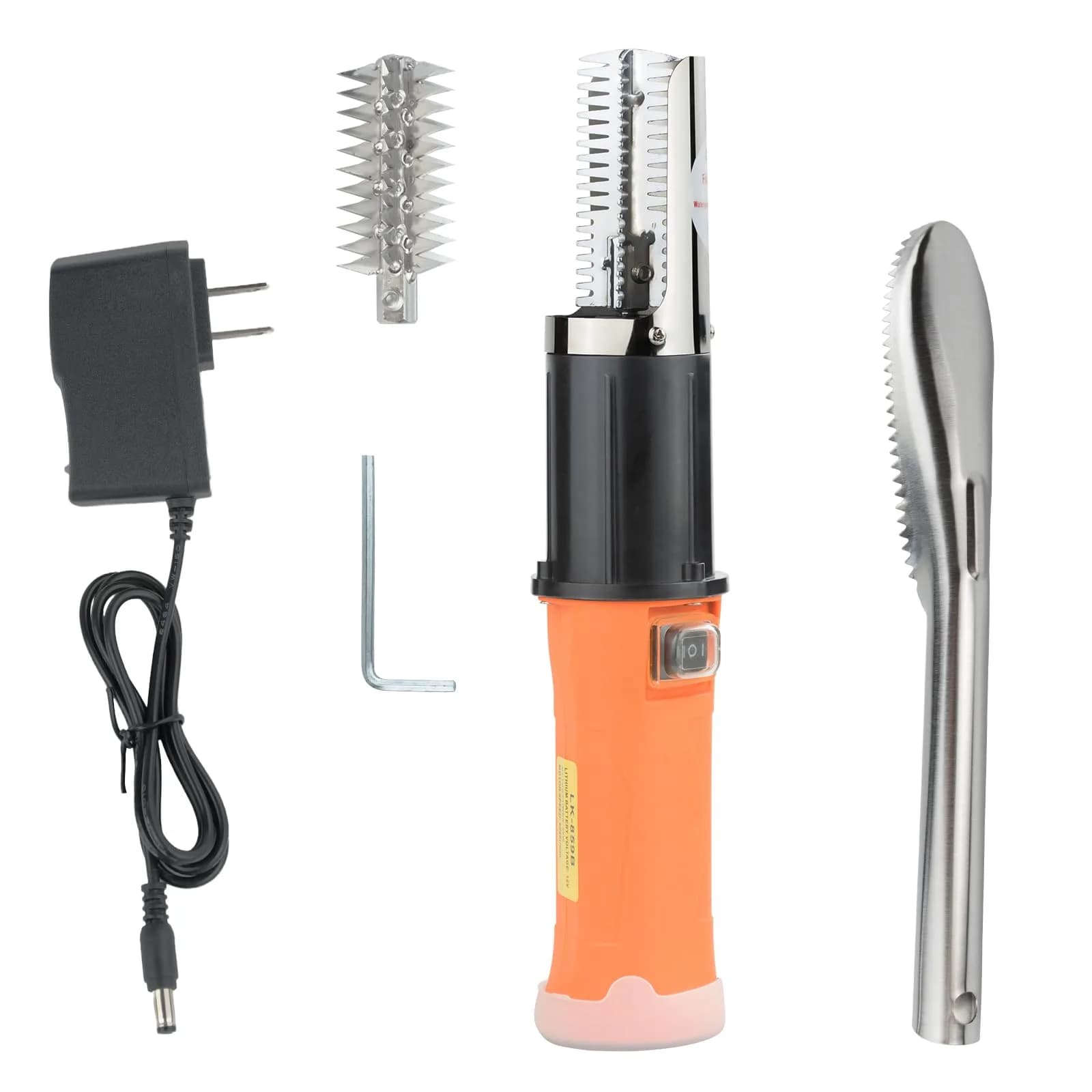 ROEDEER Fish Scaler Electric Cordless 12V | Efficient Fish Scale Removal Tool - main product image