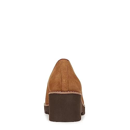 Vionic Willa Wedge Loafer Shoes Brown Suede 6 M (2.27 kg) | APMA Accepted Arch Support thumbnail 8