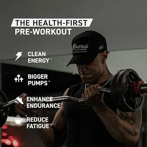 Kaged Pre Workout Powder | Fruit Punch | 20 Servings | Vegan, Gluten-Free, Non GMO thumbnail 5