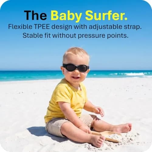 Mausito Baby Sunglasses (0-24 months) | Flexible UV400 Protection for Infants thumbnail 2