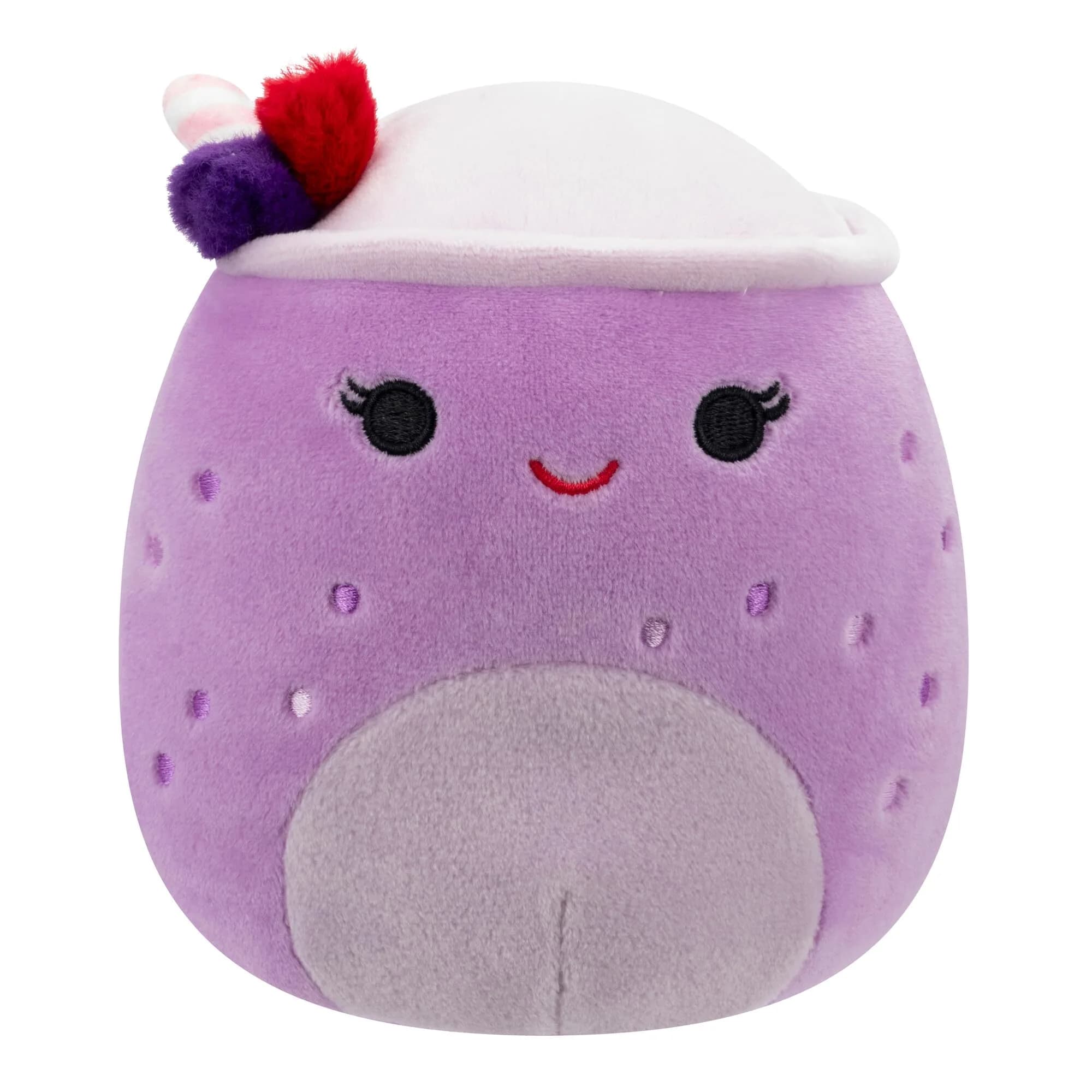 Squishmallows Vie Berry Smoothie 5-Inch (12.7 cm) Plush Toy | Official Jazwares Collectible - main product image