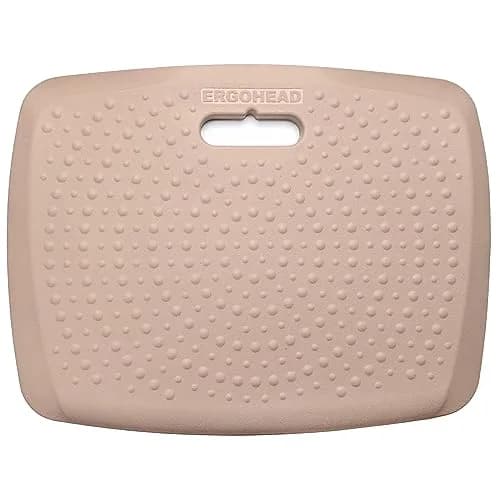 ergohead Anti Fatigue Floor Mat with Massage Points | Rose Gold, 17" x 22" | Cushioned Support for Office & Kitchen thumbnail 8