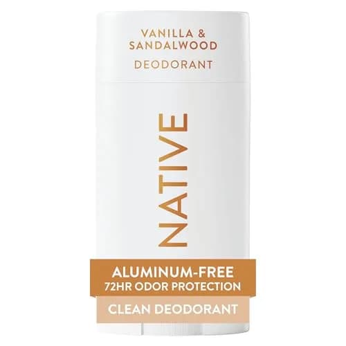 Native Vanilla & Sandalwood Natural Deodorant Stick 77g (2.65oz) | 72-Hour Odor Control thumbnail 1