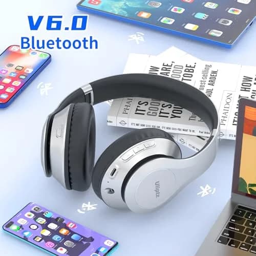 Uliptz Bluetooth Headphones Over Ear, Wireless HiFi Stereo Foldable Headset with 65 Hours Playtime | Bluetooth 6.0 thumbnail 3