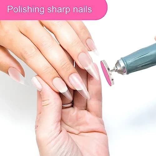 Rolybag 60Pcs Sanding Discs with Metal Mandrel Bit 25mm | 80/150/240 Grit Foot Callus Remover thumbnail 3