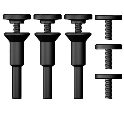Crossarctic Cut-Off Wheel Mounting Mandrel Holder 3 Pack | 3/8" & 1/4" Arbor Hole with 1/4" Shaft Stem for Die Grinder Rotary Tools thumbnail 1