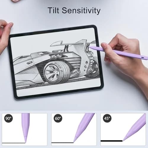 DIGIROOT Stylus Pen for iPad | Fast Charge, Palm Rejection, Compatible with 2018-2025 iPad Models thumbnail 9