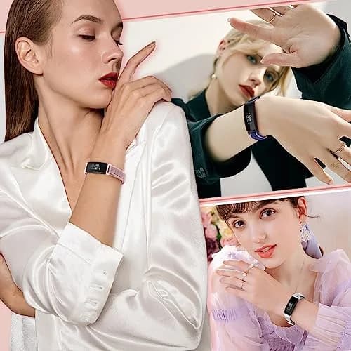 WNIPH Nylon Bands for Fitbit Inspire 3/2/HR/Ace 3/2, 3-Pack, Adjustable Solo Loop Wristbands thumbnail 6