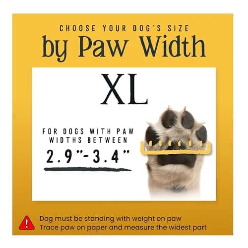 DOK TigerToes Premium Non-Slip Dog Socks X-Large | Extra-Thick Grip for Hardwood Floors & Paw Protection thumbnail 5