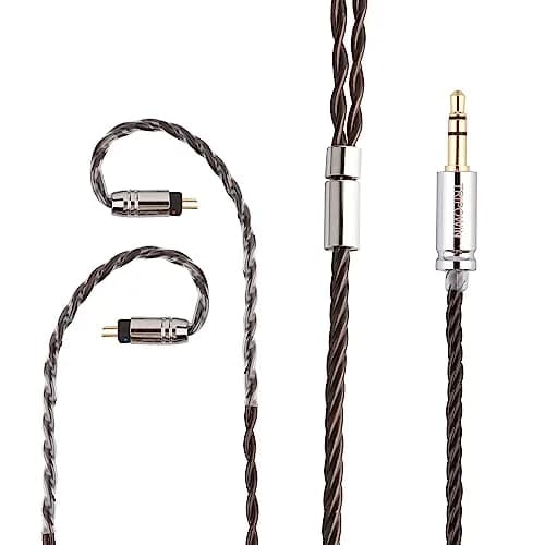 Linsoul Tripowin Mirage IEM Cable, 30AWG OCC 4N, 1.2m | HiFi Replacement Cable for In-Ear Monitors thumbnail 2