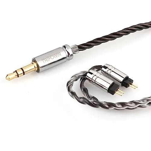 Linsoul Tripowin Mirage IEM Cable, 30AWG OCC 4N, 1.2m | HiFi Replacement Cable for In-Ear Monitors thumbnail 3