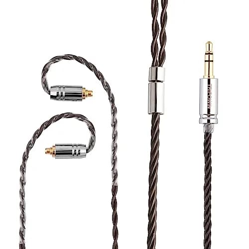 Linsoul Tripowin Mirage IEM Cable 30AWG OCC 4N HiFi Replacement MMCX | Audiophile Grade thumbnail 5