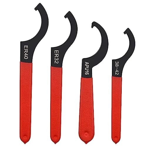 Mdvora Coilover Wrench Set, 4pcs Alloy Steel Rubber | Suspension Adjustment Tools thumbnail 1